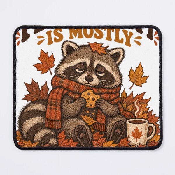 Item preview, My Autumn Personality Is Mostly Snacks – Funny Raccoon Fall Shirt designed and sold by olasv7.