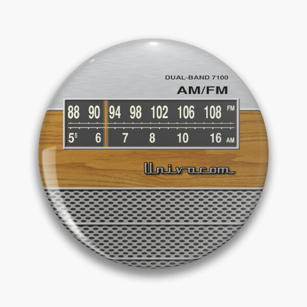 Item preview, Transistor Radio - 70s Dual Band Woodgrain designed and sold by ubiquitoid.