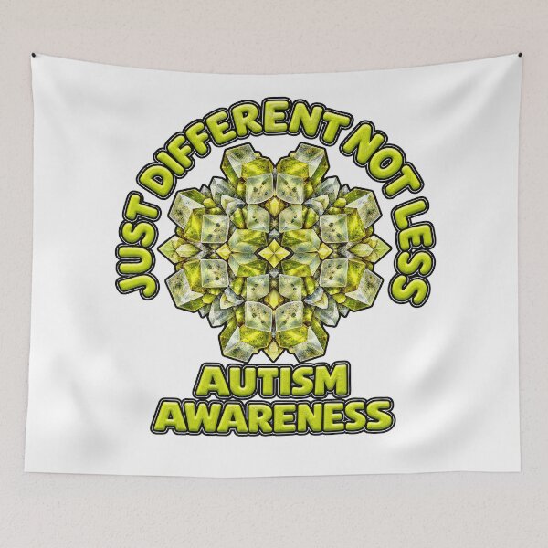 Item preview, Just Different Not Less Autism Awareness designed and sold by ArtDesignTp.