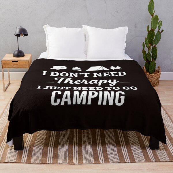 Item preview, I Don't Need Therapy I Just Need Camping designed and sold by Outdoorify_Store.