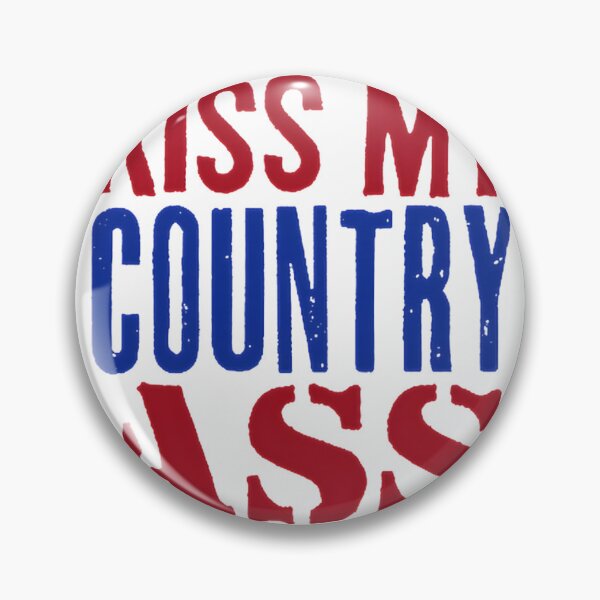 Item preview, Kiss My Country Ass Funny Western Country Music Design designed and sold by heringcreations.