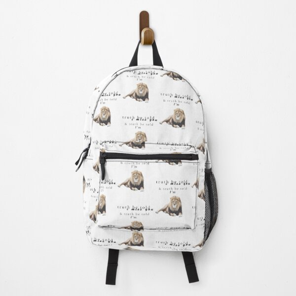 Item preview, Gives You Hell I'm Lion Funny Animal Pun Design designed and sold by RaaadicalDude.