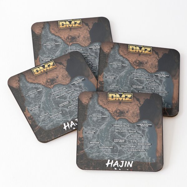 Item preview, Arte del mapa de Hajin en la DMZ de Call of Duty: New Directions designed and sold by Sellcooldesigns.
