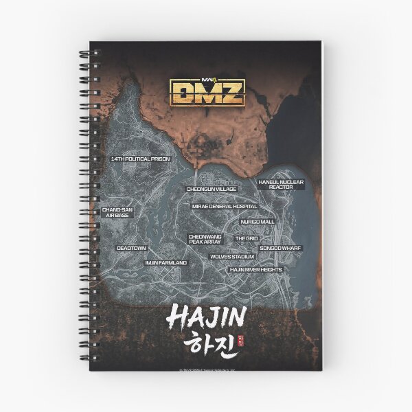 Item preview, COD DMZ Hajin Map Art designed and sold by Sellcooldesigns.
