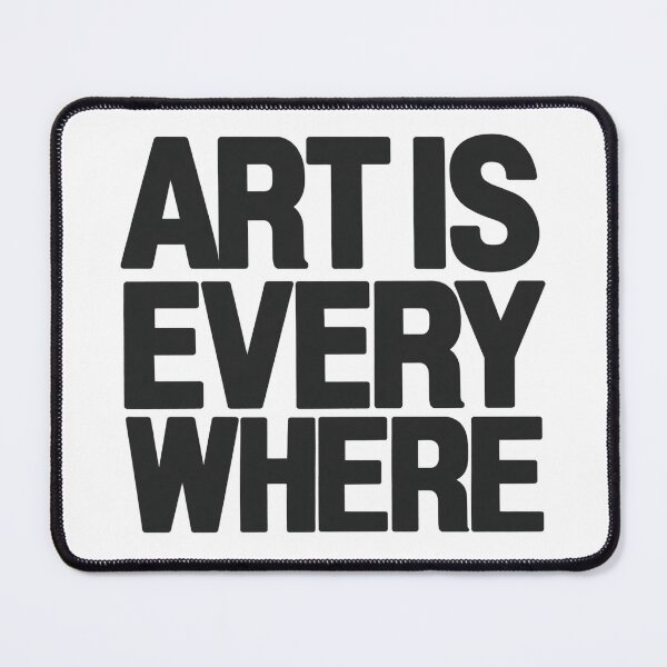 Item preview, Art Is Everywhere Artist Typography designed and sold by VictorinoArt.
