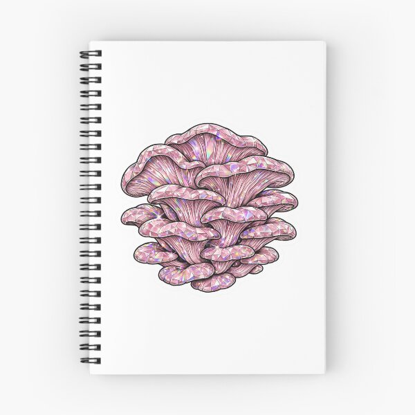 Item preview, Pink Oyster Mushroom Crystal Sticker - Rose Quartz Pink Pure designed and sold by Crystal Critters .