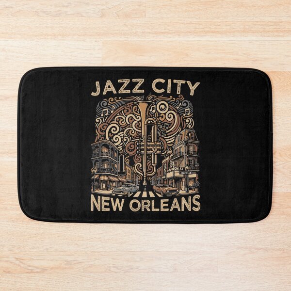 Item preview, New Orleans Mississippi Souvenir Music Jazz City New Orleans designed and sold by DSWShirts.
