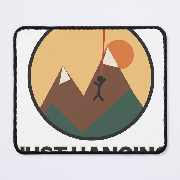 Item preview, Just Hanging Around Rock Climbing Mountain designed and sold by EVHVending.