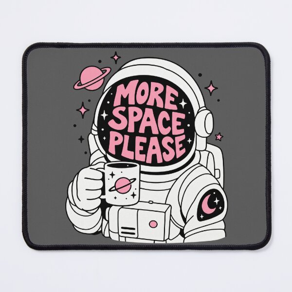 Item preview, Astronaut More Space Please Retro Graphic designed and sold by VictorinoArt.