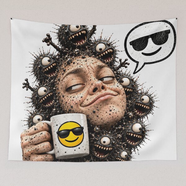Item preview, Party Monsters meet Emoticons designed and sold by videodroom.