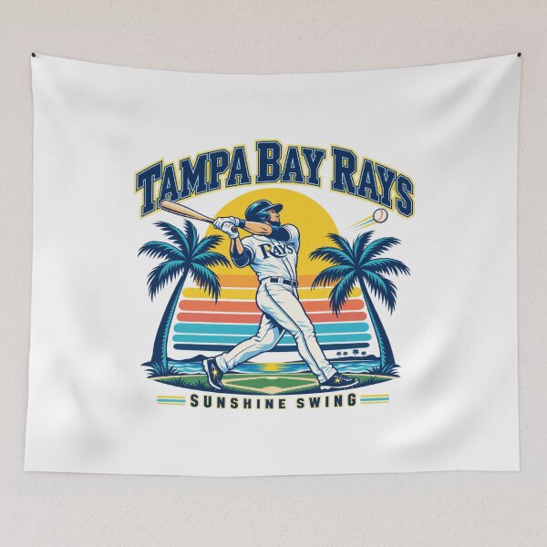 Item preview, Sunshine Swing Tampa Bay Baseball Graphic designed and sold by Dresut.