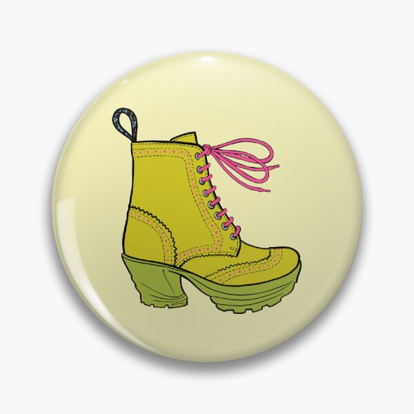 Artikelvorschau, Fluevog Bebop Boot Lime entworfen und verkauft von anne m bray.