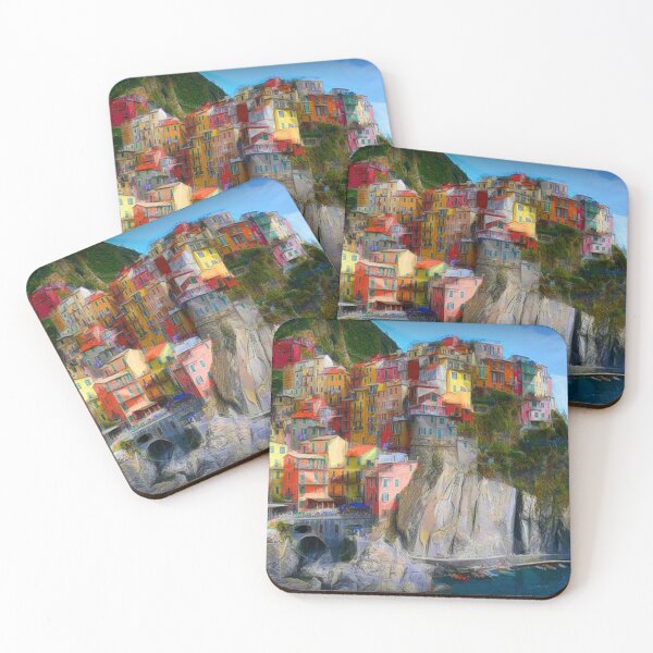 Item preview, Manarola Cinque Terre, Italy — Art by Karl J. Struss designed and sold by kstruss01.