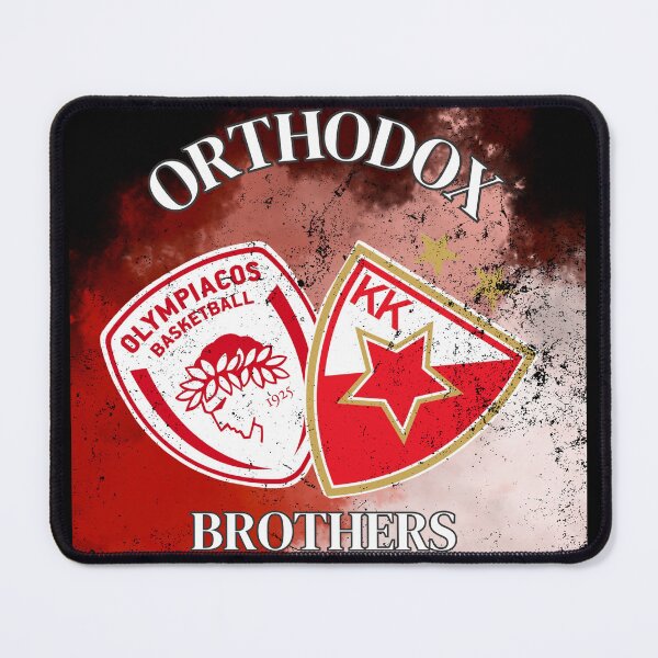Item preview, Olympiacos Crvena Zvezda orthodox brothers  designed and sold by SportThreadz.