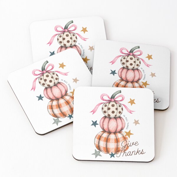 Item preview, Give Thanks Pumpkin Stack Thanksgiving designed and sold by Snifferius.