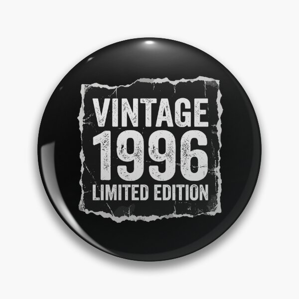 Item preview, Edición limitada Vintage 1996 Cumpleaños Nacidos en 1996 Hombres Mujeres designed and sold by PopStars1993.