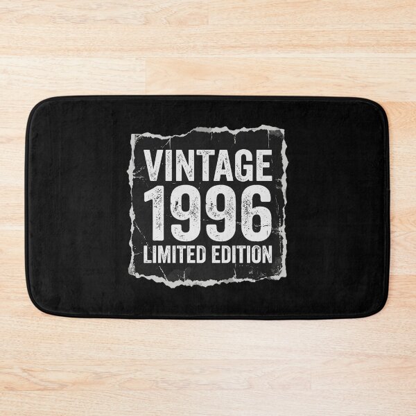 Aperçu de l'œuvre Édition limitée Vintage 1996 - Anniversaire - Né(e) en 1996 - Homme/Femme créée et vendue par PopStars1993.