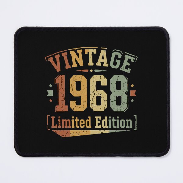 Aperçu de l'œuvre Édition limitée Vintage 1968, anniversaire de naissance 1968 créée et vendue par SofiBlair.