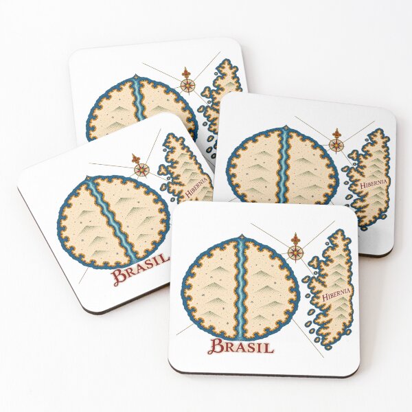 Item preview, Hy-Brasil Phantom Island — Legendary Cartography designed and sold by Larkfound Studio.