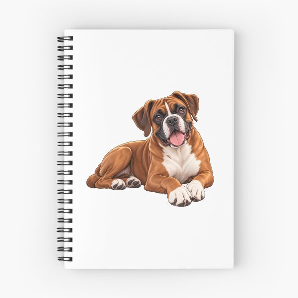 Item preview, Lindo bóxer: adorable perro de dibujos animados designed and sold by BerlyArts.