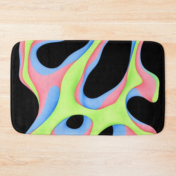 Item preview, Neon Organic Flow Abstract designed and sold by folskullyz.