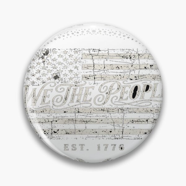 Item preview, We The People – Distressed American Flag designed and sold by Freedom In Threads.