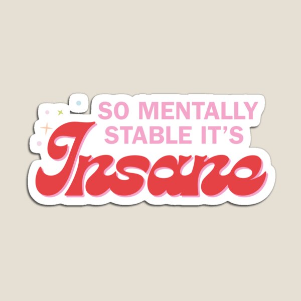 Item preview, Im So Mentally Stable Its Insane Groovy Retro Font designed and sold by CantFaxGlitter.