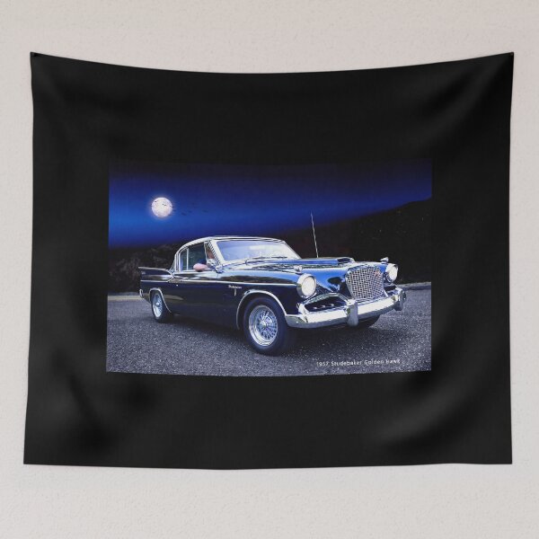 Item preview, 1957 Studebaker Golden Hawk at Night designed and sold by Thomas Burtney.