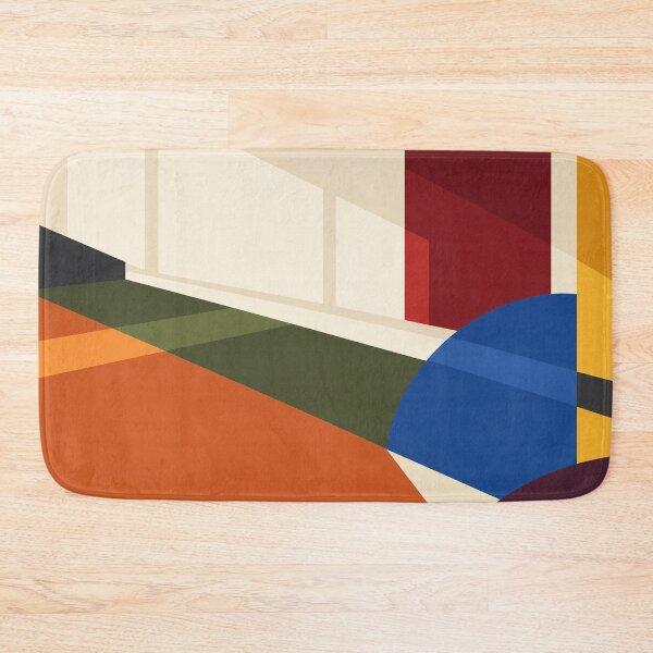 Item preview, Sunpatch – Modern Geometric Duvet Cover designed and sold by astersgraphics.