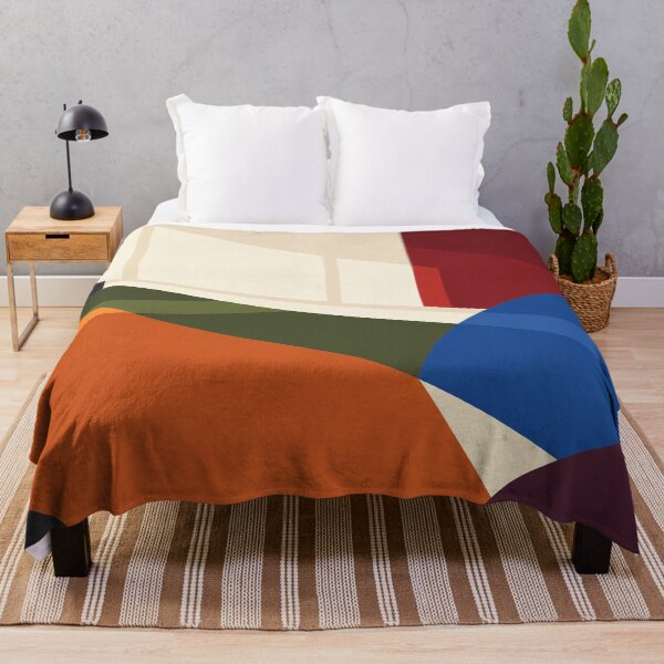 Item preview, Sunpatch – Modern Geometric Duvet Cover designed and sold by astersgraphics.
