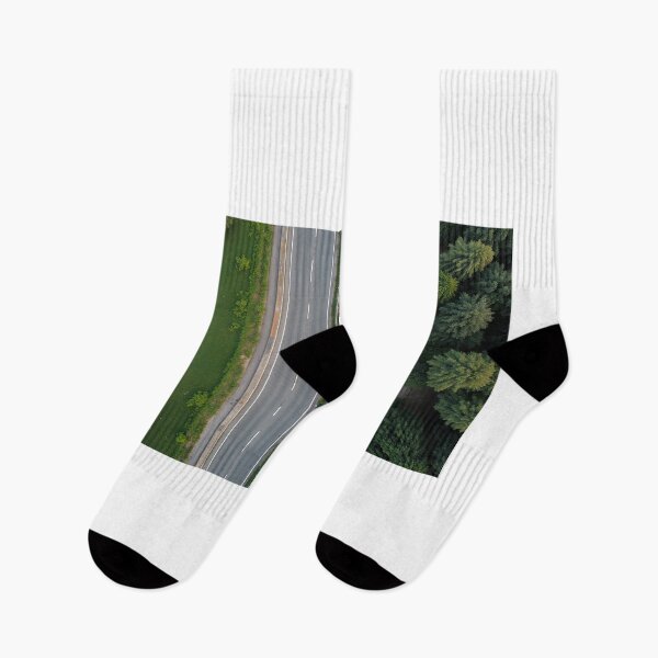 Item preview, Road in the mountains with fog and trees in the background. Beautiful landscape designed and sold by profustock.