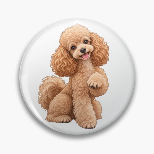 Item preview, Cute Poodle – Adorable Cartoon Dog designed and sold by BerlyArts.