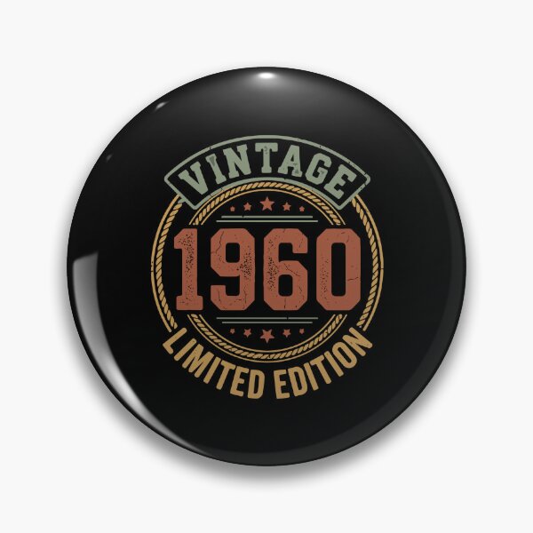 Artikelvorschau, Vintage-Sonderedition von 1960 – Geboren 1960 – 64. Geburtstag entworfen und verkauft von PopStars1993.