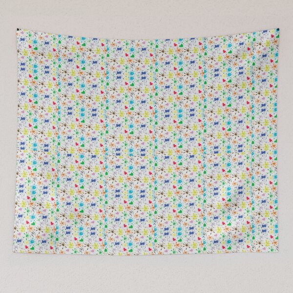Item preview, Colorful Paint Splatter Pattern – Abstract Rainbow Splash Art designed and sold by Kruti Collection.