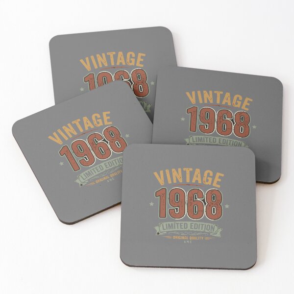 Artikelvorschau, Vintage 1968 Limited Edition Originalqualität – Geboren 1968 – Geburtstagsfeier entworfen und verkauft von SofiBlair.