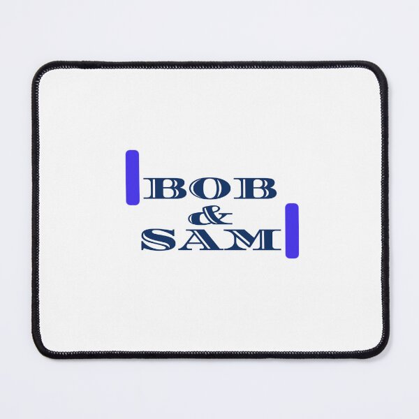 Item preview, Bob and Sam Minimalist Typography Text designed and sold by AWADHESH CHAURASIA.