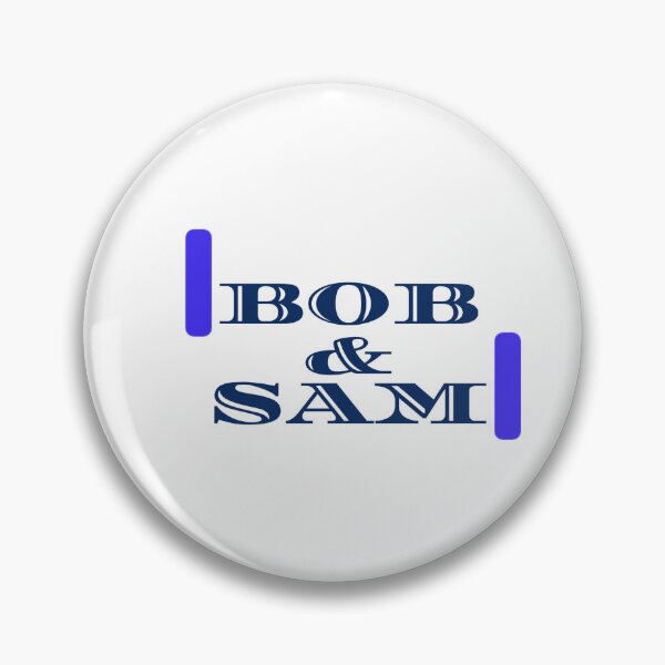 Artikelvorschau, Bob und Sam Minimalistische Typografie Text entworfen und verkauft von AWADHESH  CHAURASIA.