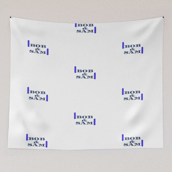 Item preview, Bob and Sam Minimalist Typography Text designed and sold by AWADHESH  CHAURASIA.