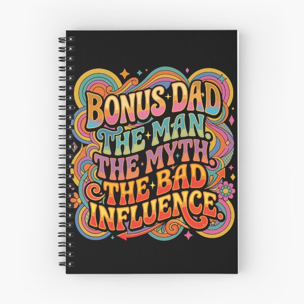 Item preview, Bonus Dad The Man The Myth The Bad Influence Stepfather Father's Day  designed and sold by PopStars1993.