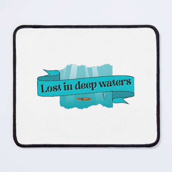 Item preview, Lost in Deep Waters - Ocean Exploration Artistic Design designed and sold by KratosAurion400.
