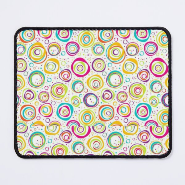 Item preview, Colorful Retro Circles Pattern – Vibrant Abstract Geometric Rainbow Design designed and sold by Kruti Collection.