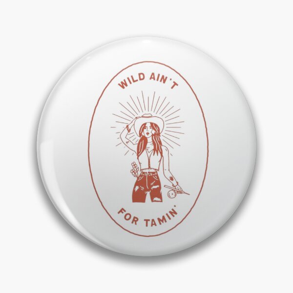 Item preview, Wild Ain’t for Tamin’ – Retro Western Cowgirl Design designed and sold by AandBCollective.