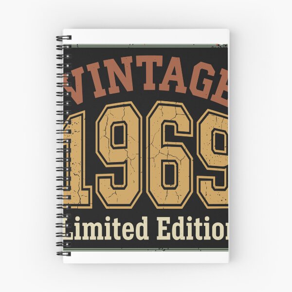 Aperçu de l'œuvre Édition limitée Vintage 1969 - Anniversaire Né(e) en 1969 créée et vendue par SofiBlair.