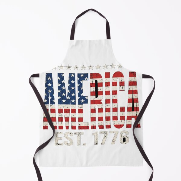 Artikelvorschau, Amerika, gegründet 1776 – Flaggenbuchstaben entworfen und verkauft von Freedom In Threads.
