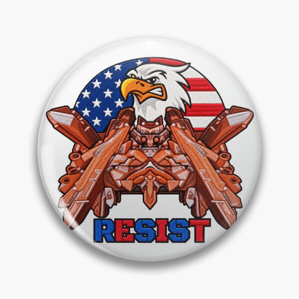Item preview, Resist Bold Bald Eagle Graphic designed and sold by ArtDesignTp.