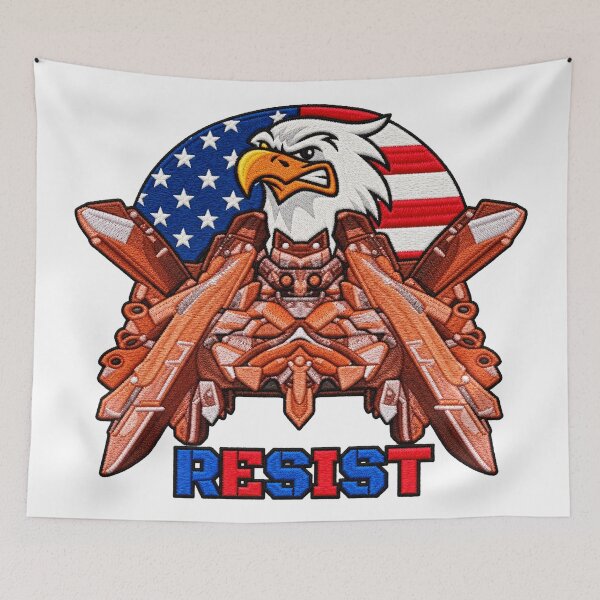 Item preview, Resist Bold Bald Eagle Graphic designed and sold by ArtDesignTp.