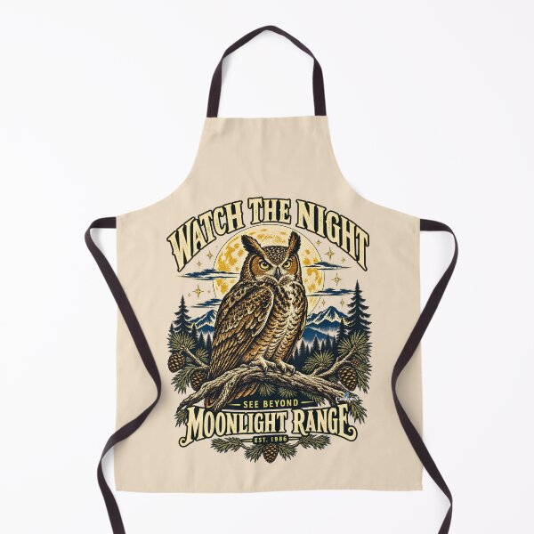 Artikelvorschau, Vintage Night Watch Owl entworfen und verkauft von EvergreenPark - Tee Studio.