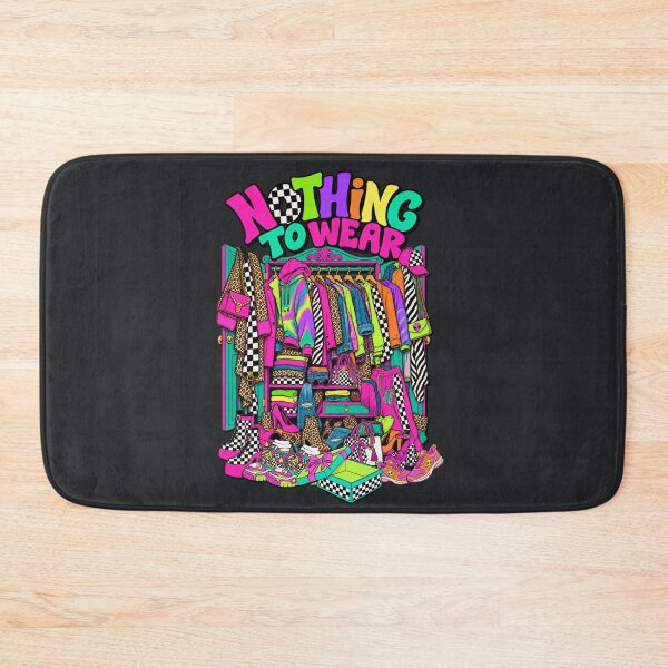 Item preview, Nothing to Wear – Neon Fashion Chaos designed and sold by Aimetoi.