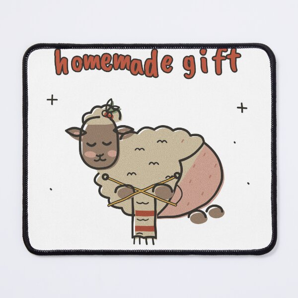 Item preview, Homemade Gift Knitting Sheep - Funny Christmas designed and sold by GmD08.