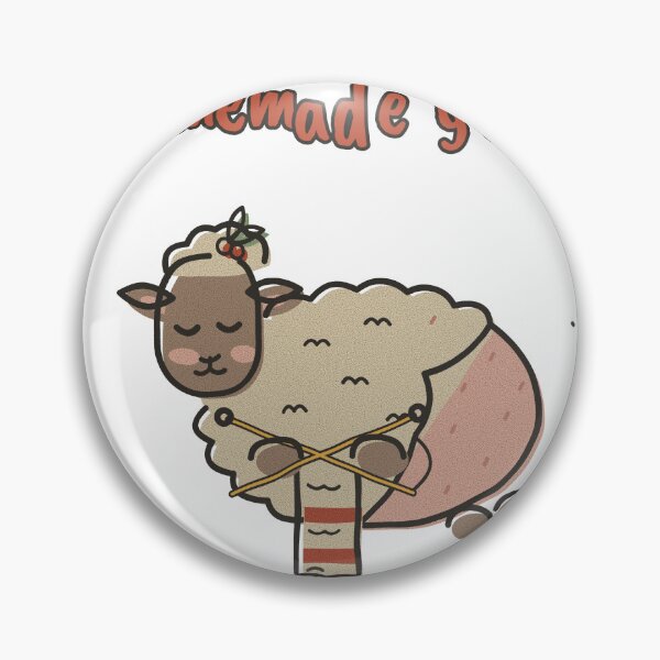 Item preview, Homemade Gift Knitting Sheep - Funny Christmas designed and sold by GmD08.